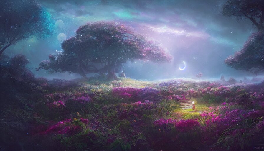 Lexica - The garden at the end of the universe, trippy, jessica rossier ...