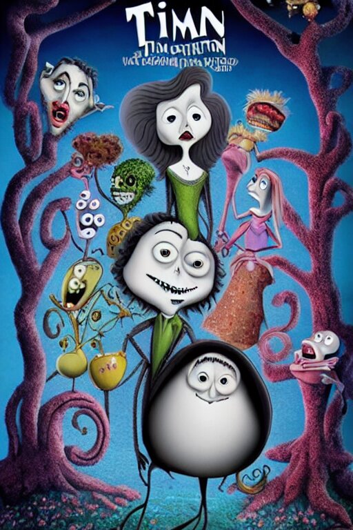 Lexica - Tim burton animated feature