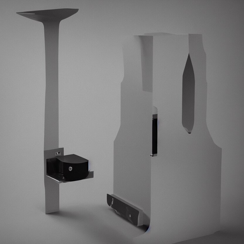 Lexica - An impossible quantum readymade machine named Fontaine, upside ...