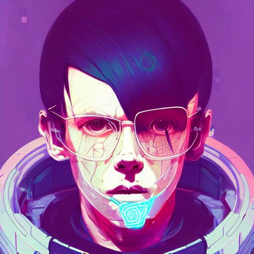 Lexica - A portrait of a neuromancer, cyberpunk concept art by josan ...