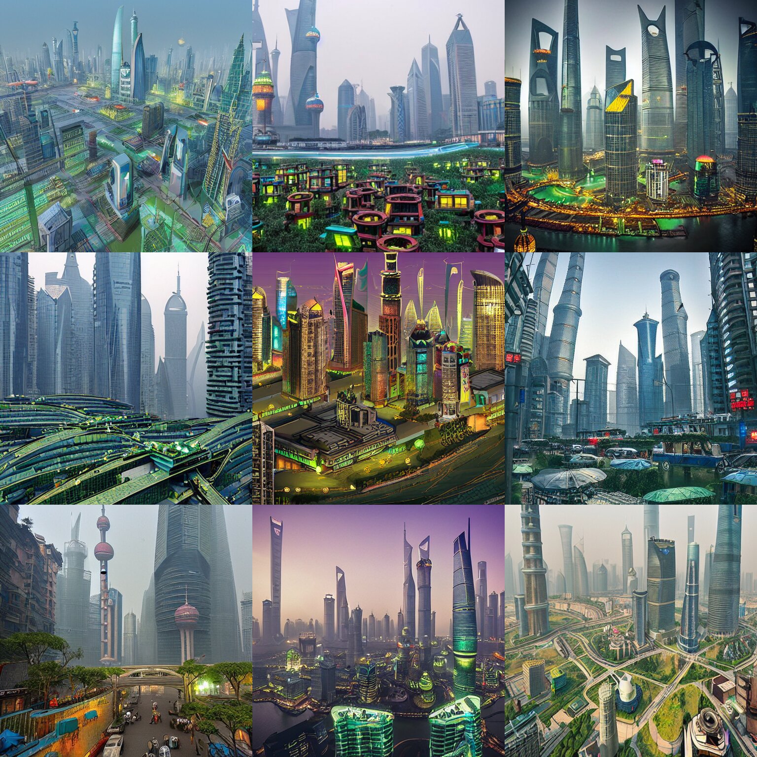 Lexica - Solarpunk city