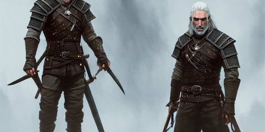 Lexica - Geralt of rivia new costume concept design, witcher wild hunt ...