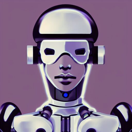 Lexica - Cyberpunk Robot Mugshot with cyberpunk aesthetic