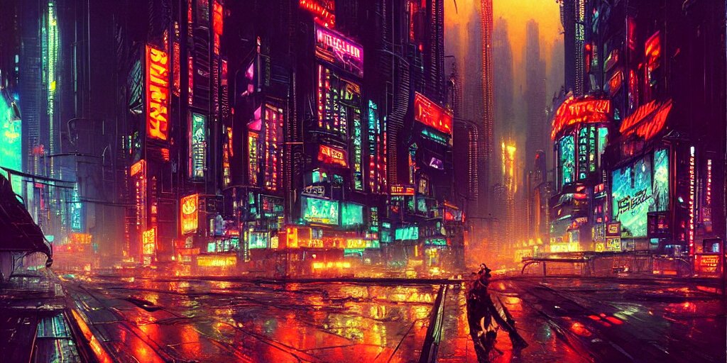 Night Metropolis, 18+ player BTB map with Neon Cyberpunk aesthetic