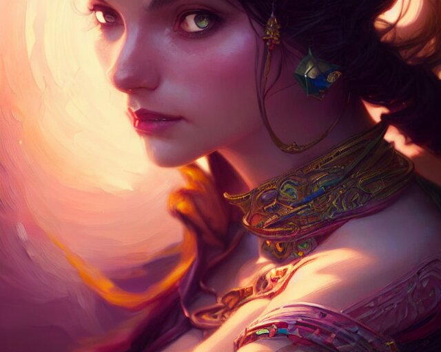 Lexica - If sound had colour, deep focus, d & d, fantasy, intricate ...