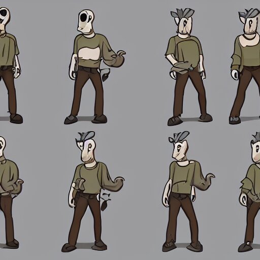 Lexica - Character Animation Sheet