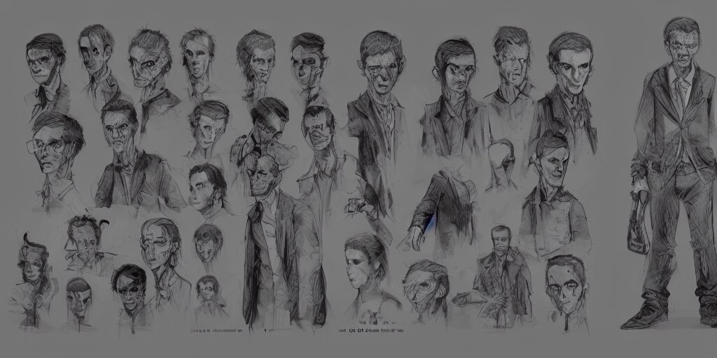 Lexica - Norman bates, character sheet, concept design, contrast, kim ...