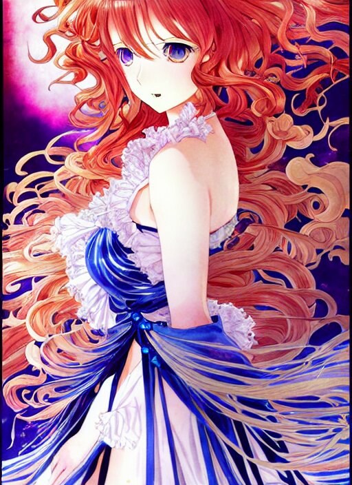 Lexica - Exquisite imaginative manga poster of fate grand order, long ...