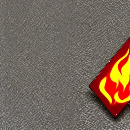 Lexica - An award - winning photo of a retro minimalistic clean fire ...