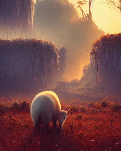 Lexica - White capybara at irithyll of the boreal valley, surreal ...