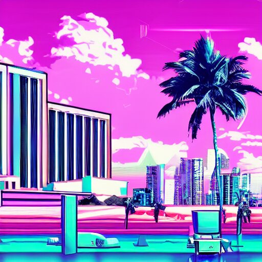 vaporwave - Arthub.ai