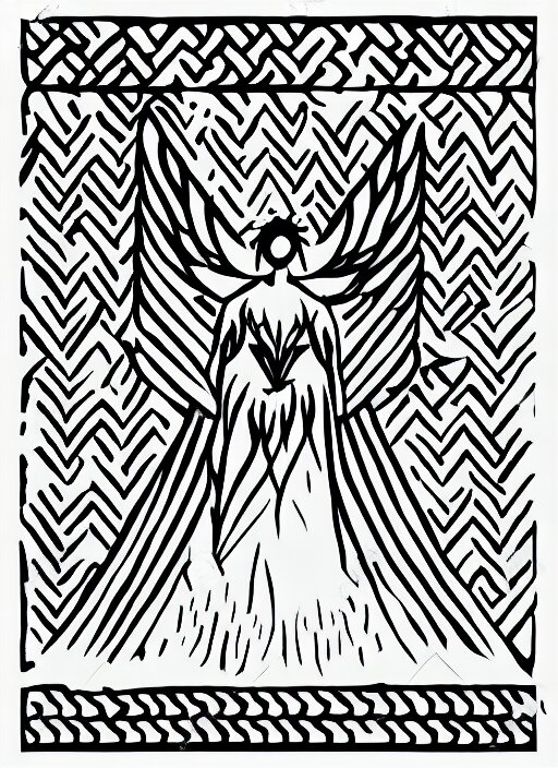 Lexica - White phoenix on salt mountain simple background simplified ...