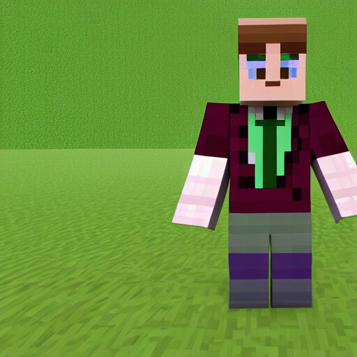 Lexica Saul goodman minecraft skin, green grass, blocky, mojang