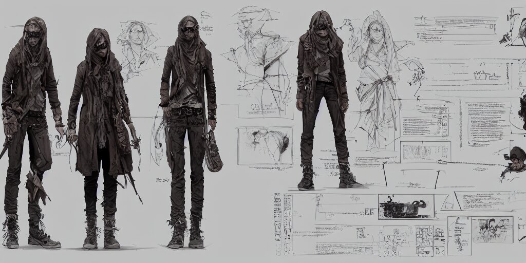 Lexica - Patty Smith design, character sheet, kim jung gi, Greg ...