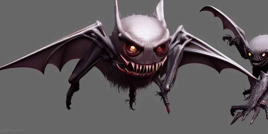 Lexica - A bat spider creature by neville page, ken barthelmey, carlos ...
