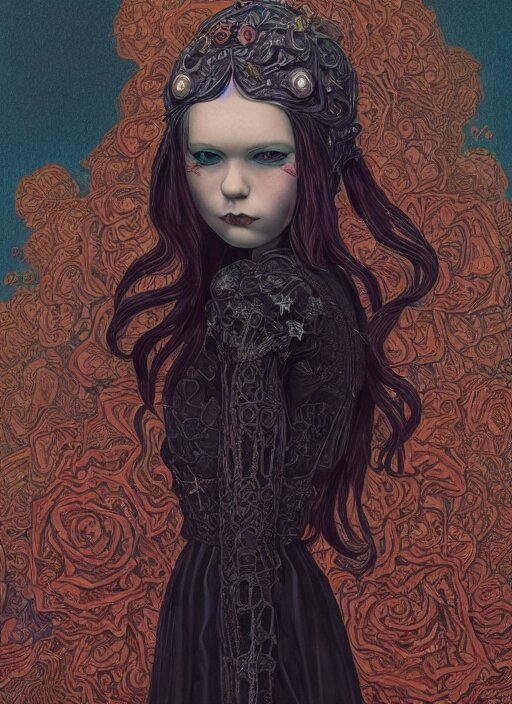 Lexica - Gothic girl :: by Martine Johanna and Simon Stålenhag and Chie ...