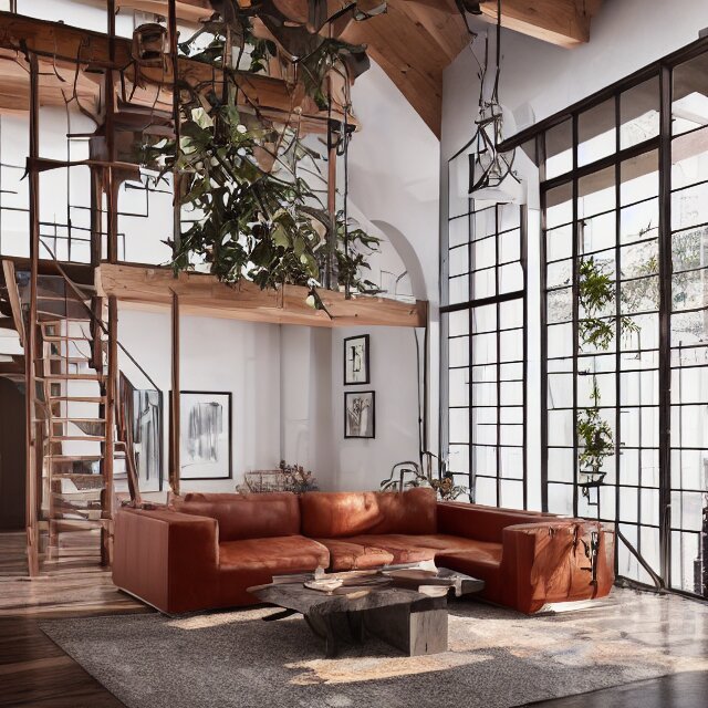 Lexica - Post and beam a - frame interior, tall ceilings and loft ...