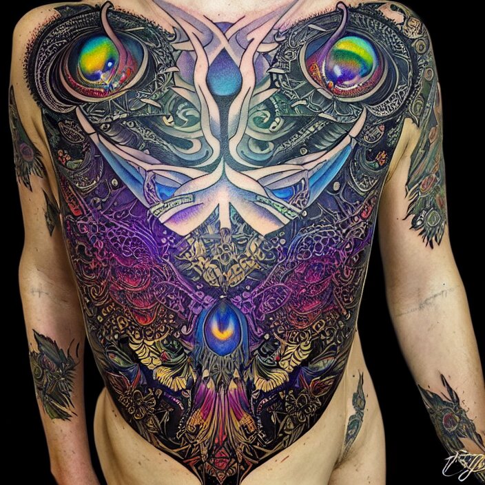 psychedelic tattoo designs