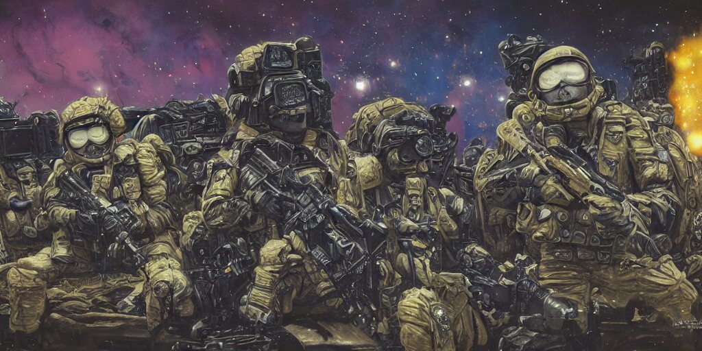 Lexica - Military sci fi muppet special forces soldiers,inks,octane ...