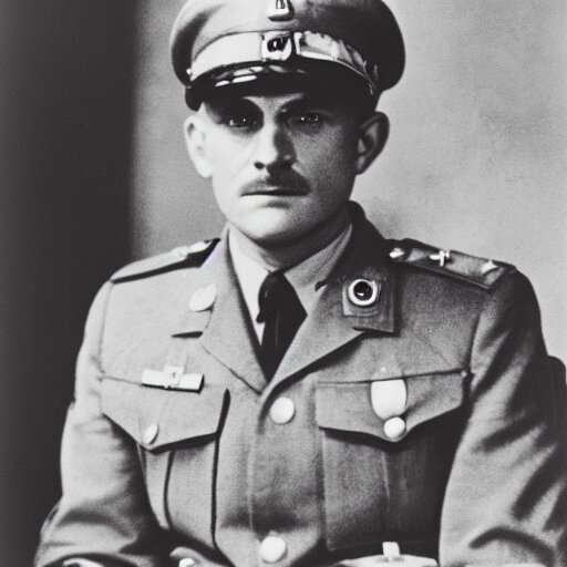 Lexica - Lieutenant Greer, German WWII officer. He has been subjected ...