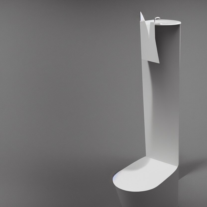 Lexica - An impossible quantum readymade machine named Fontaine, upside ...
