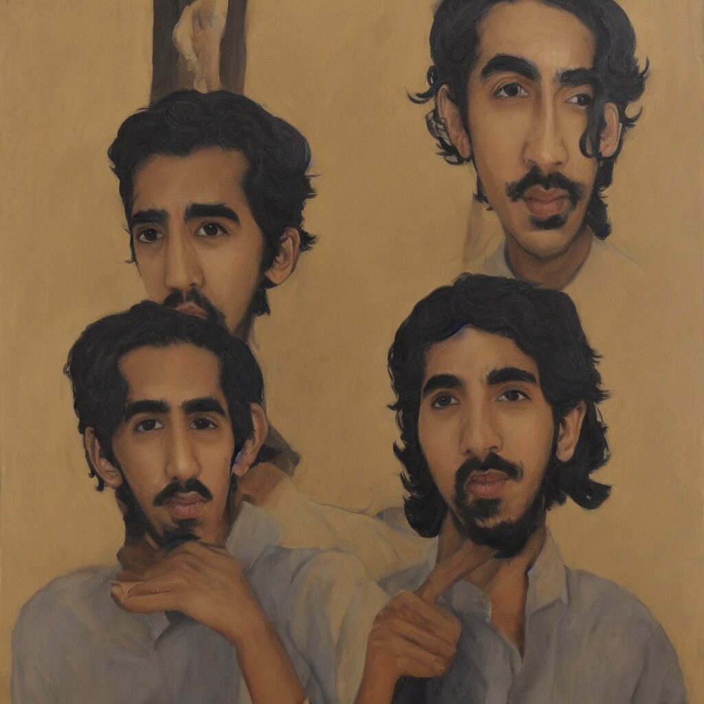 Lexica - Dev patel, classic painting, detailed