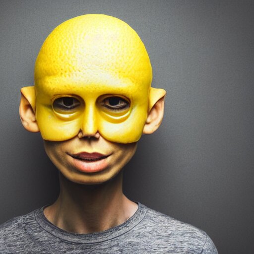 Lexica - Human with lemon head