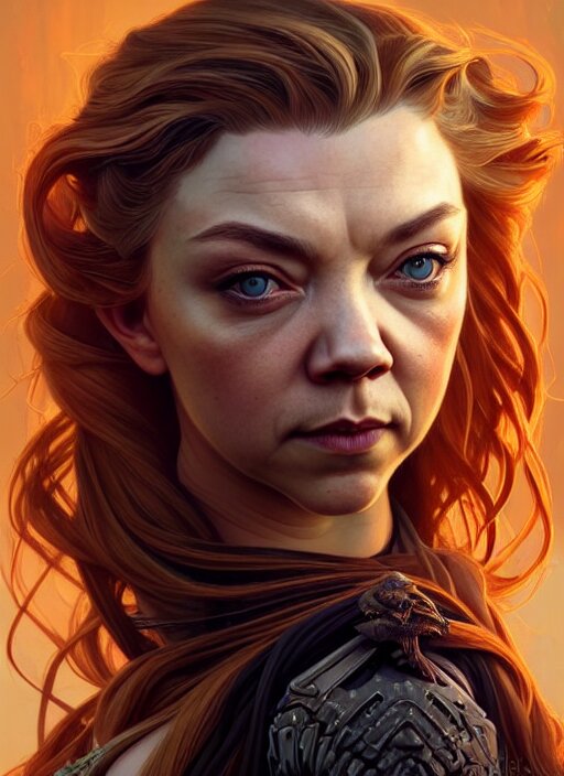 Lexica - Asymmetrical!! portrait of natalie dormer, exotic alient ...