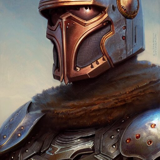 Lexica - The doomslayer as a realistic fantasy d & d knight, closeup ...