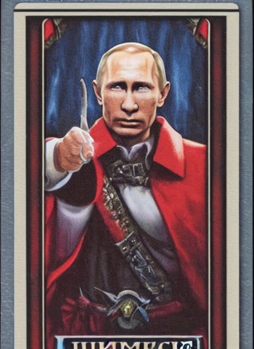 Lexica - Magic the gathering card vladimir putin