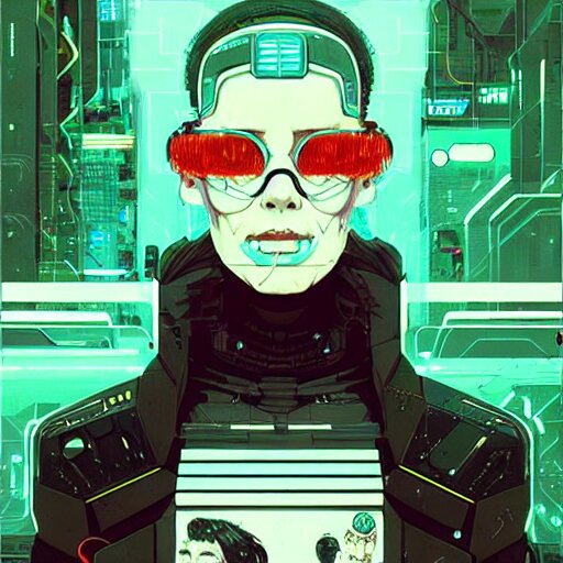 Lexica A Portrait Of A Neuromancer Cyberpunk Concept Art By Josan Gonzales