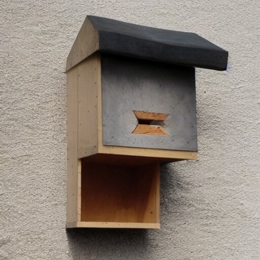 Lexica - Bat box designed by Le Corbusier