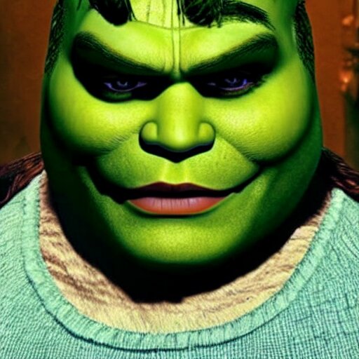 Lexica Johnny depp as shrek