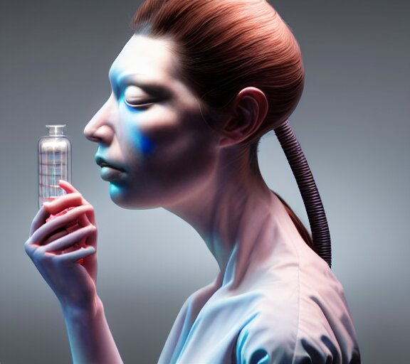 Lexica - Hyperrealistic photography of a gorgeous female scientist ...