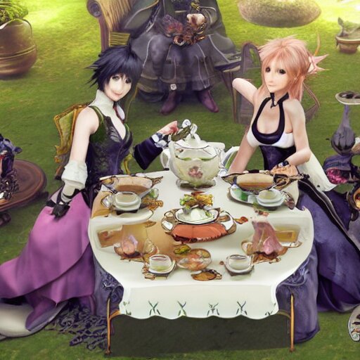 Lexica - Final Fantasy tea time