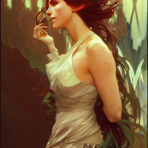 Lexica Digital Character Concept Art By Artgerm And Greg Rutkowski And Alphonse Mucha Closeup