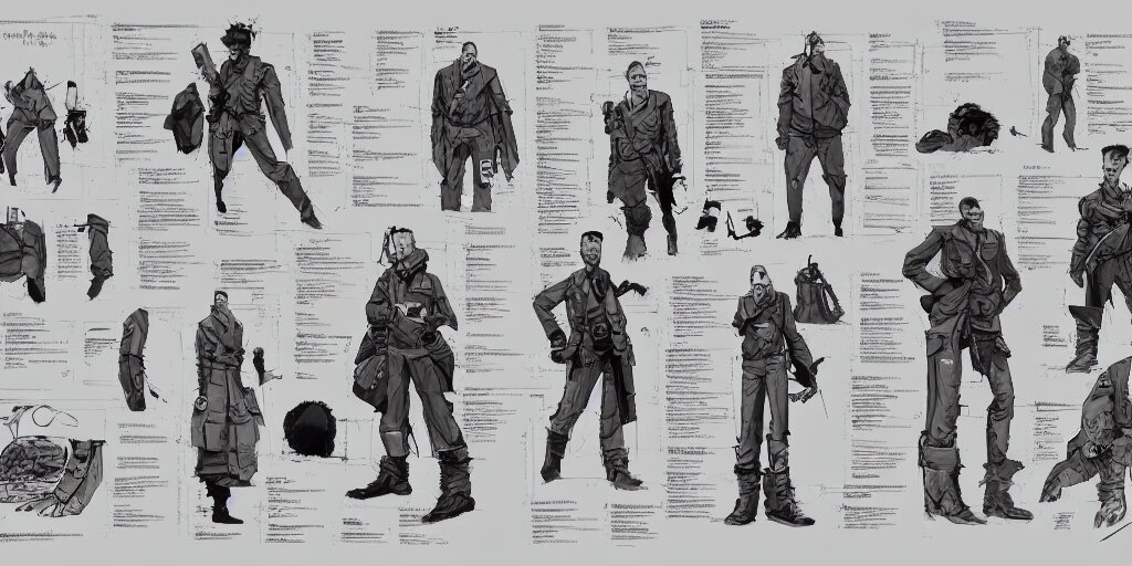 Lexica - George orwell, character sheet, concept design, contrast, kim ...