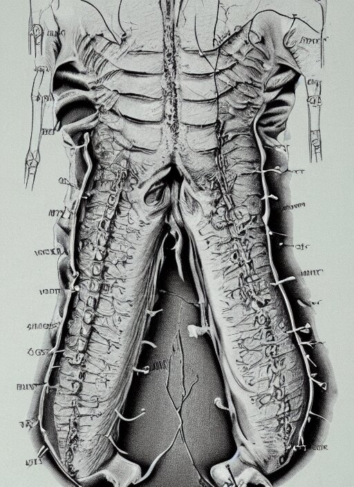Lexica - Vintage medical anatomical illustration of pinhead from ...