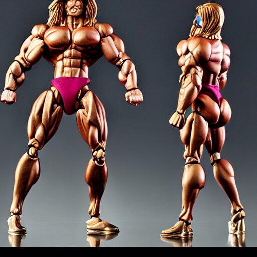 Bodybuilding hot sale action figures