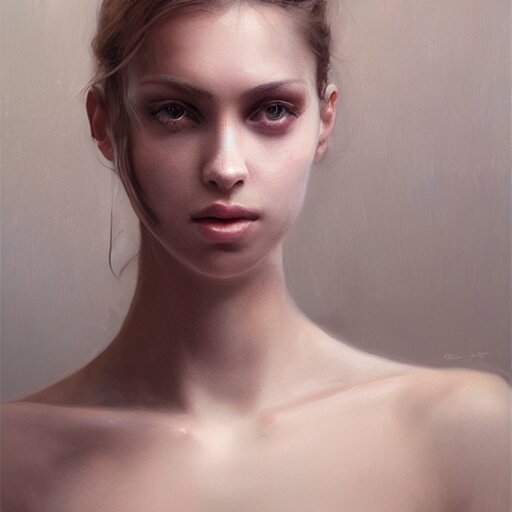 Lexica - Half body portrait of young model, hyperrealism, beauty ...