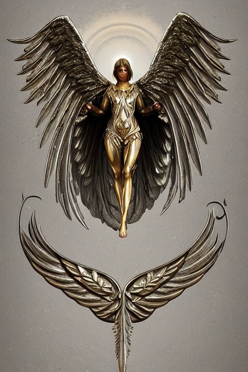 ancient angel symbol