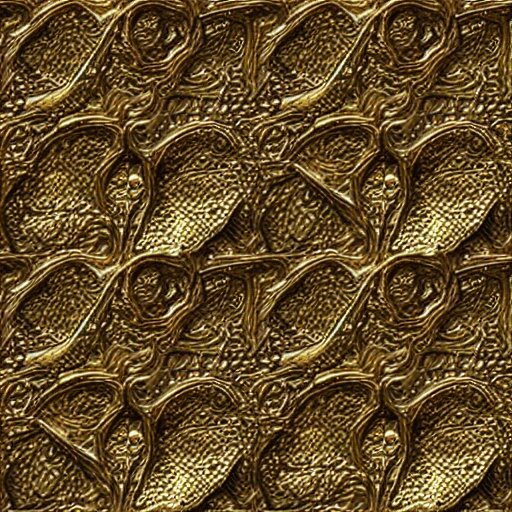 Lexica - Seamless tialable texture of damaged metal gold, realistic ...