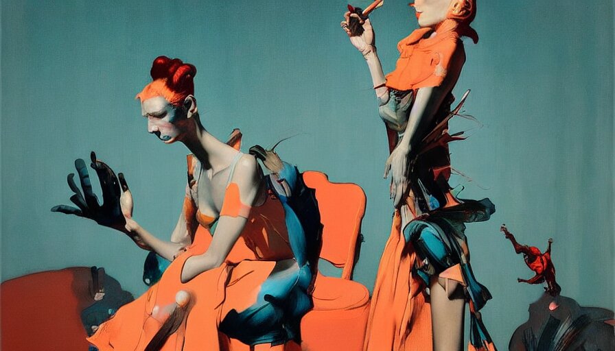 Lexica - Fashion runway show by francis bacon, beautiful, surreal ...