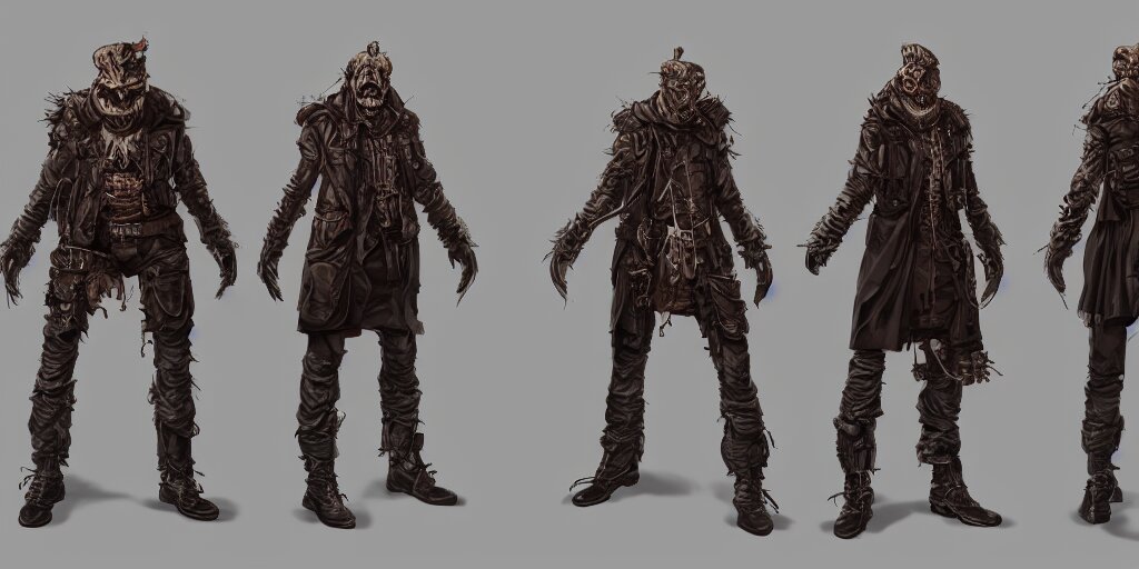 Lexica - George stobbart, character sheet, concept design, contrast ...