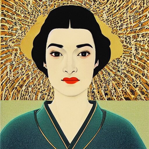 Lexica - “ rachel weisz portrait by ikenaga yasunari and ayana otake ...