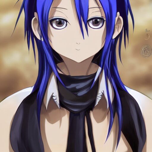 a portrait of rimuru tempest from tensei shitara slime, Stable Diffusion