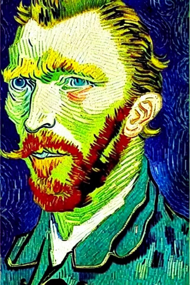 Lexica Wink Winking Self Portrait Of Van Gogh Wink And Smile Happy Vincent One Eye Closed