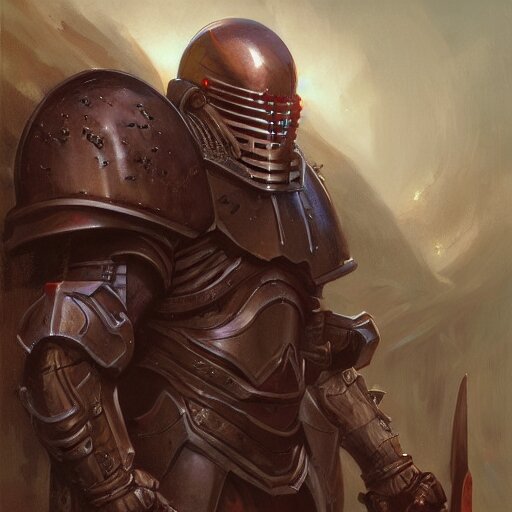 Lexica - The doomslayer as a realistic fantasy d & d knight, closeup ...