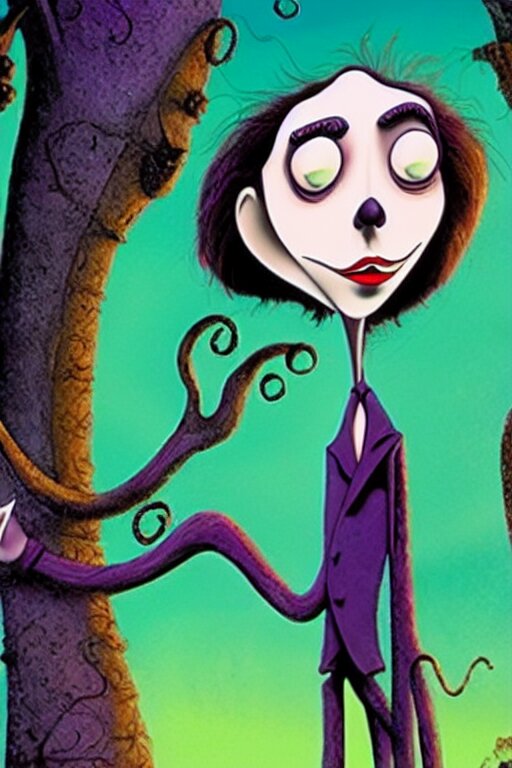 Lexica Tim Burton Animated Feature