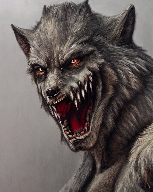 Lexica - Werewolf concept designs by Rick Baker, highly detailed, Oil ...